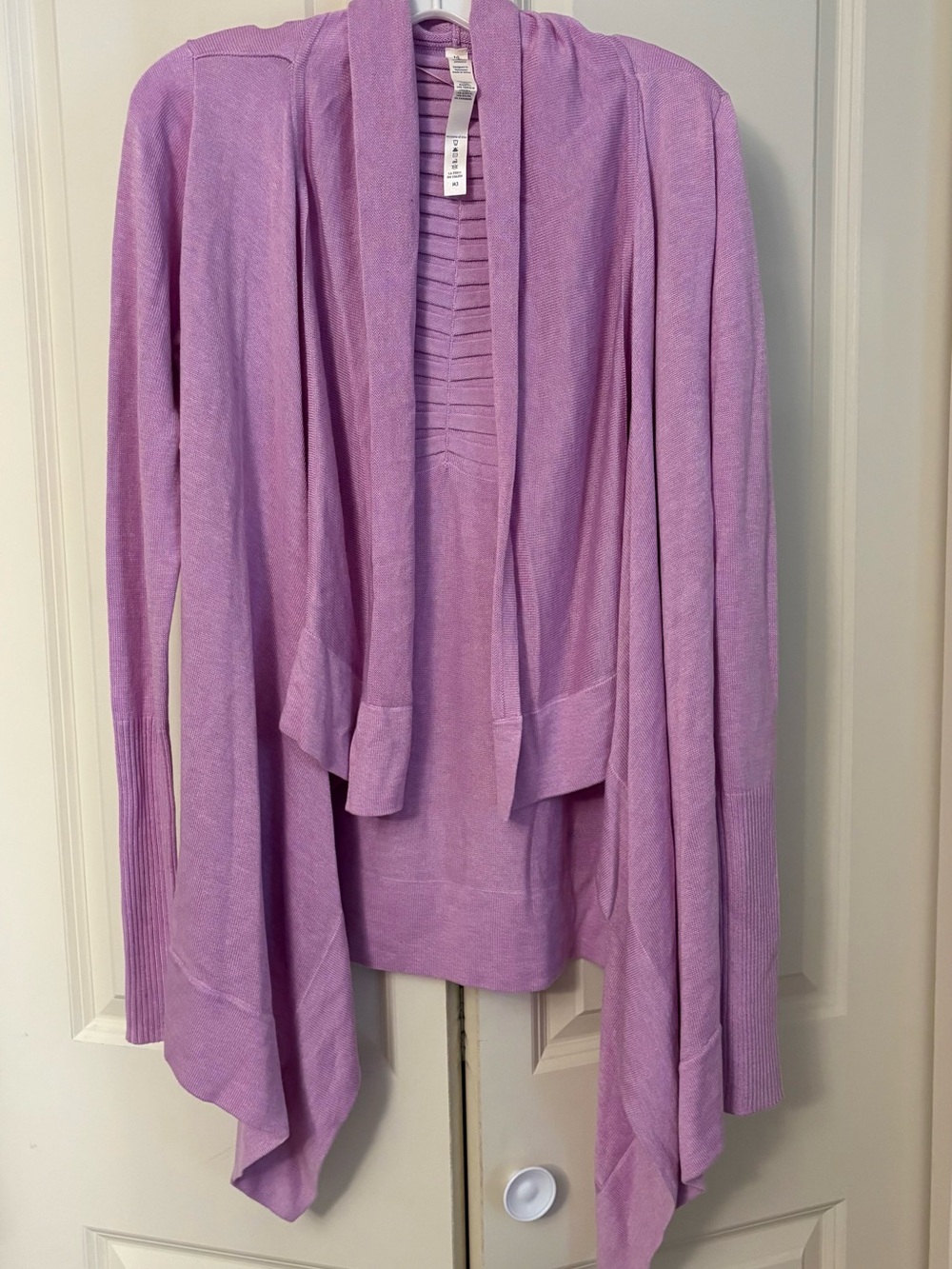 LULULEMON Live Healthy Wrap Sweater Cardigan - Violet